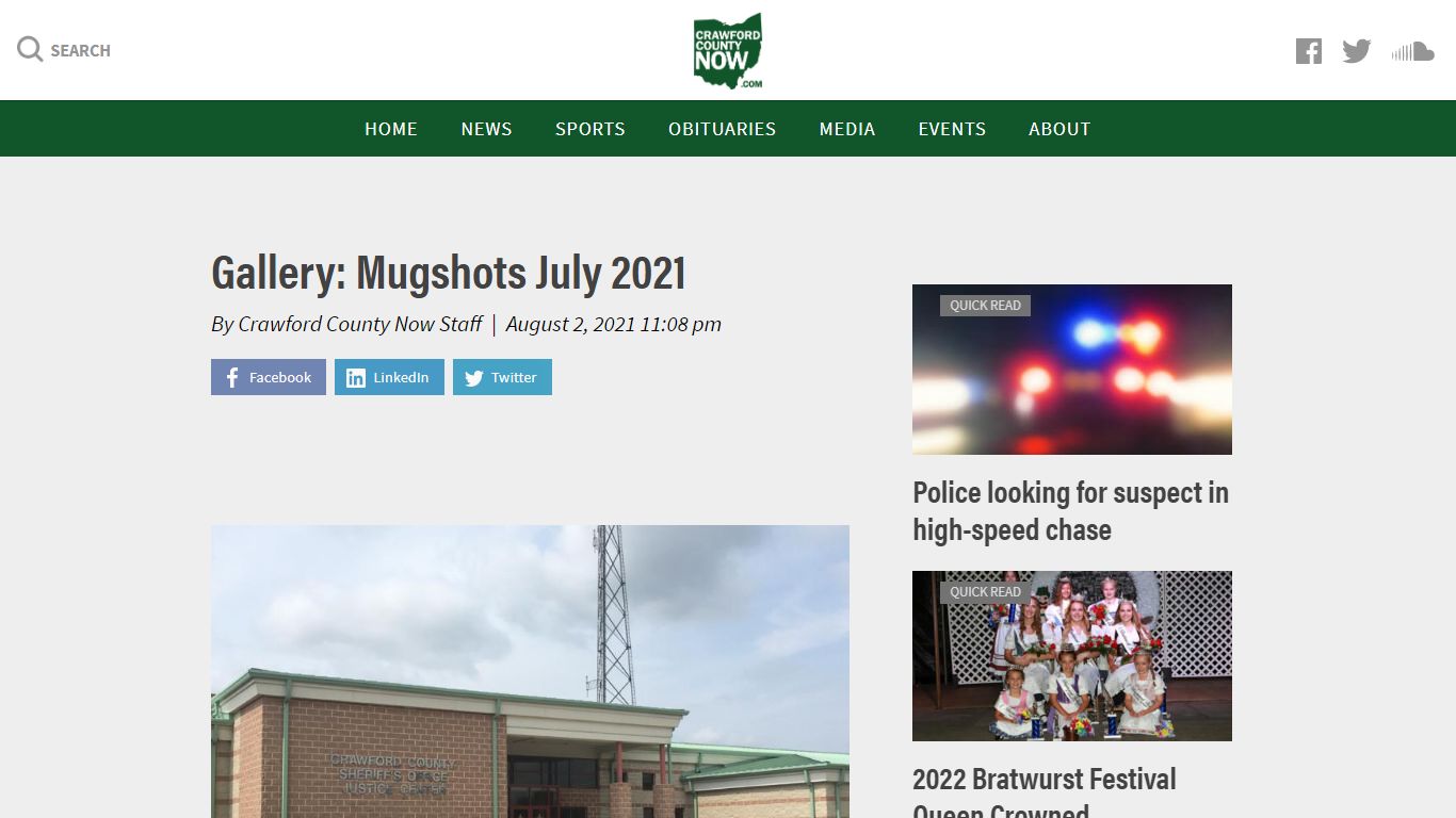 Gallery: Mugshots July 2021 - Crawford County Now